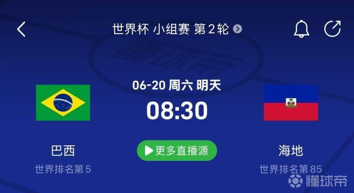 海地对阵巴西：实力悬殊，海地力求保平局而非得分