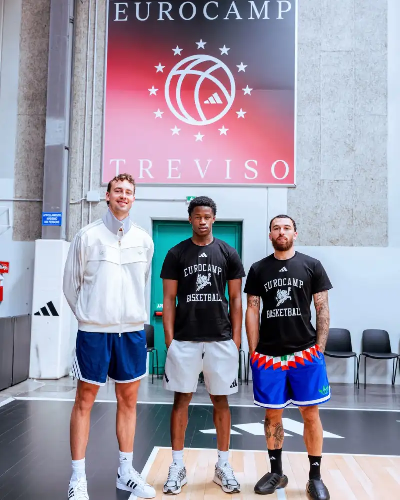 adidas官媒晒照：埃奇库姆和瓦格纳亮相欧洲精英训练营