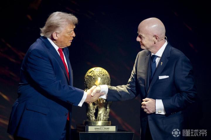 特朗普将亲临世界杯决赛现场，与因凡蒂诺共同颁奖