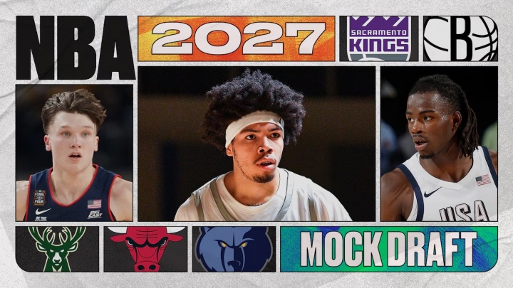 2027年NBA模拟选秀：国王队摘得斯托克斯，篮网队选中霍尔特