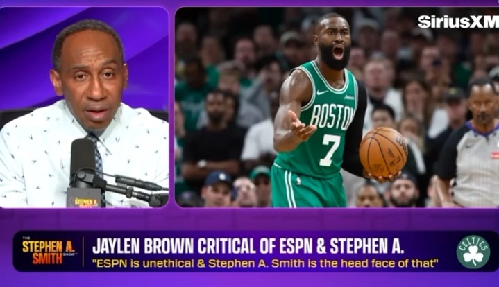 史密斯对布朗指责ESPN发表强硬回应：底线已被触及，荒谬至极