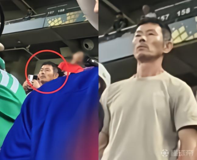 孙兴慜父亲静观韩国世界杯小组赛失利，面无表情
