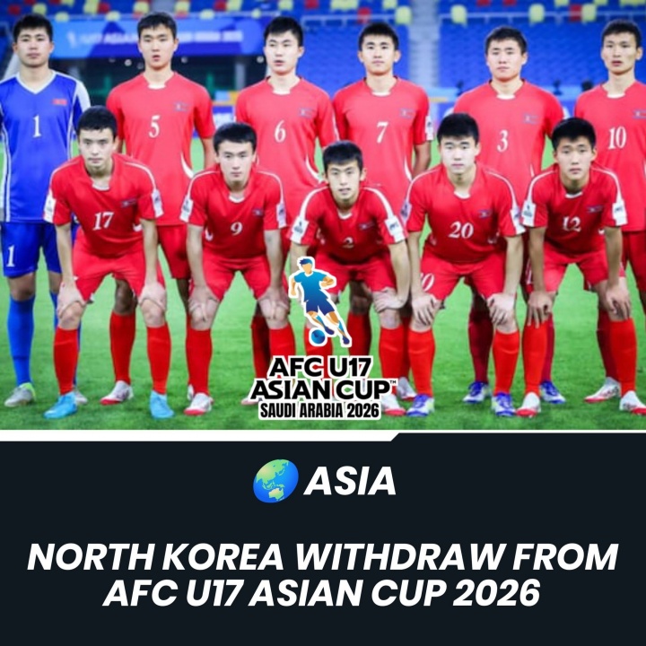朝鲜U17亚洲杯退赛引争议，亚足联取消其下一届参赛资格并罚款