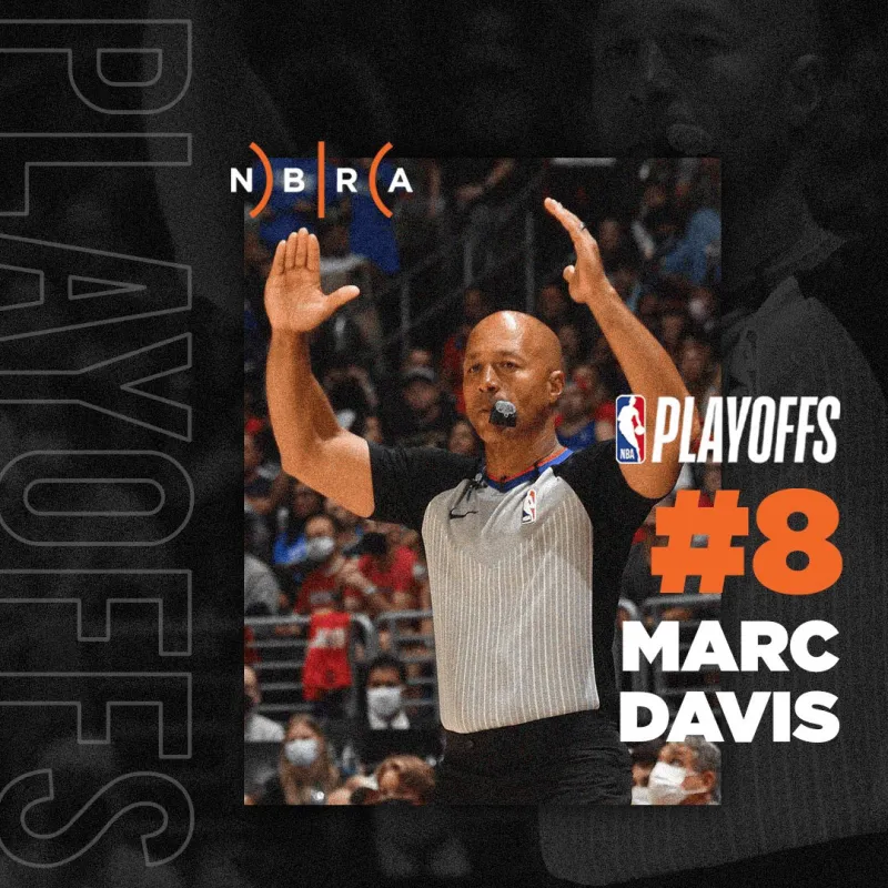 雷霆VS马刺G3裁判安排：Marc Davis任主裁领衔