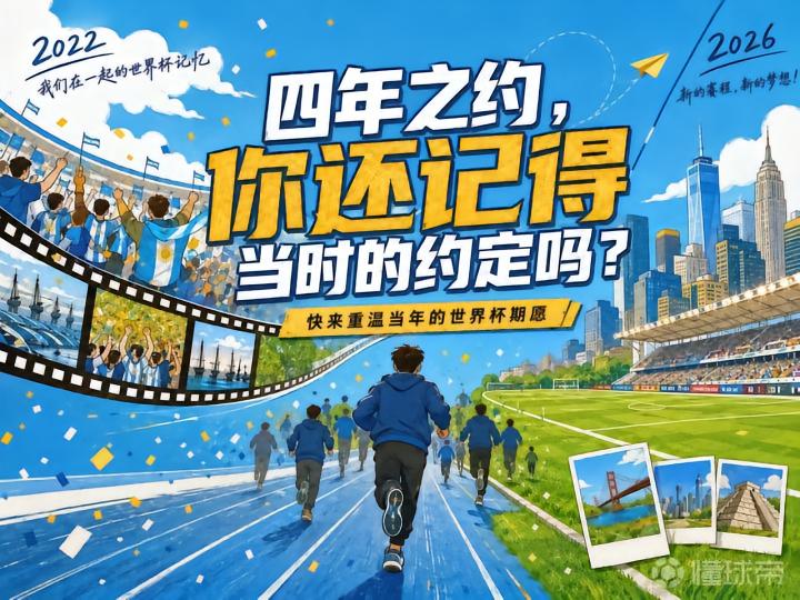 四年约定再续，重温2022世界杯祈愿，共赴2026美加墨世界杯之旅