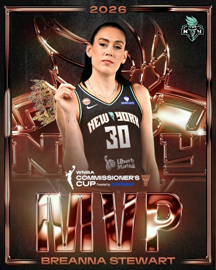 斯图尔特力夺WNBA总裁杯MVP，纽约自由人笑傲决赛