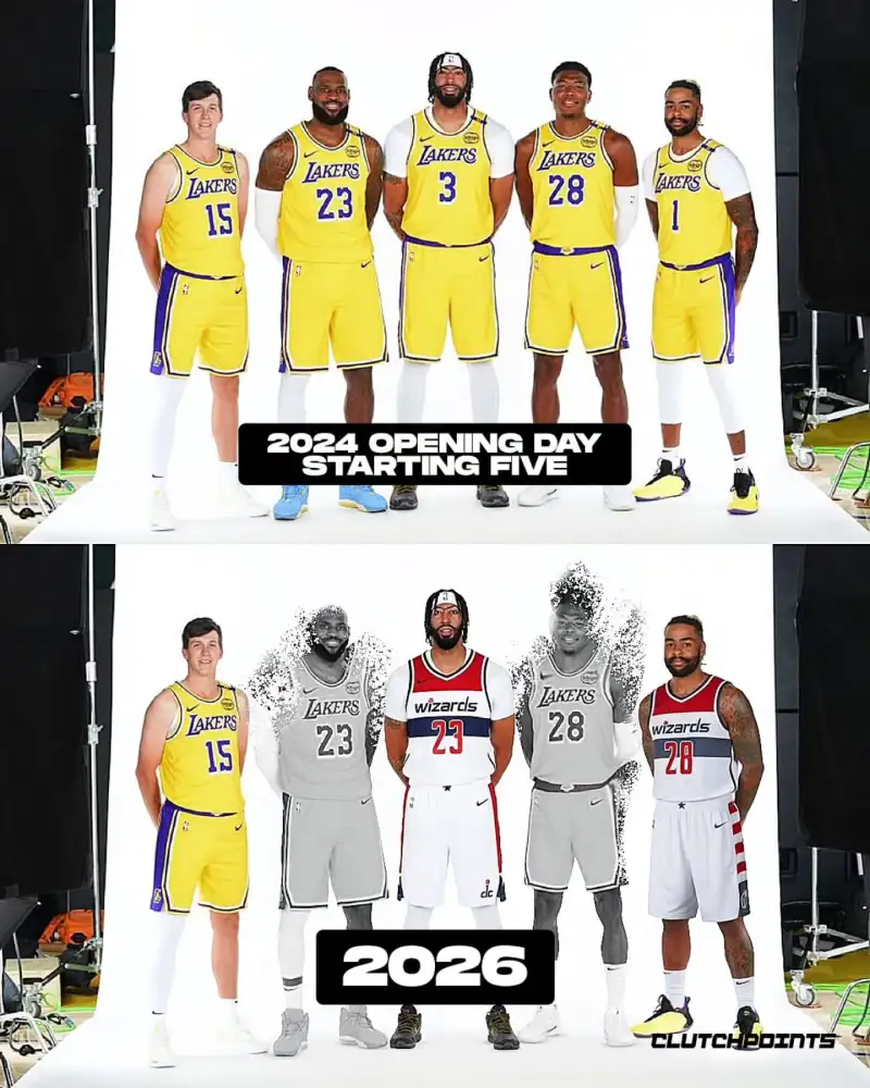 2024-25湖人揭幕战五虎将今仅里夫斯留阵