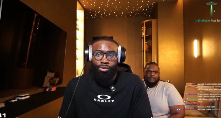 杰伦·布朗直播放豪言：新赛季将扮演NBA反派角色，挑战将至