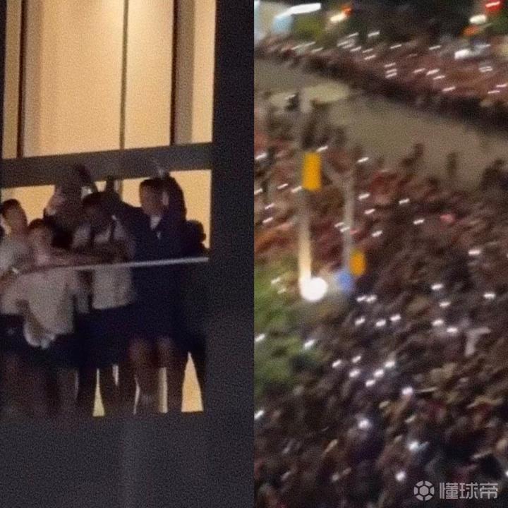 C罗赛后鼓舞球迷，数千葡萄牙球迷齐声助威