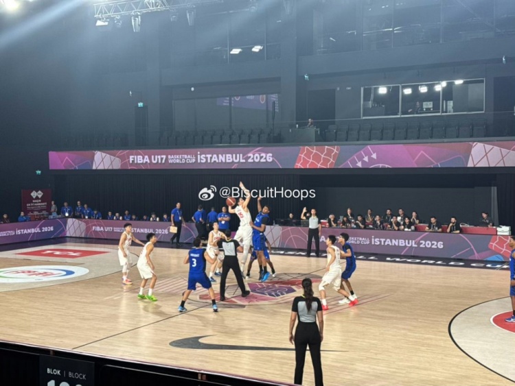 中国U17男篮世界杯比赛引多支NBA球队球探及NCAA名校教练关注