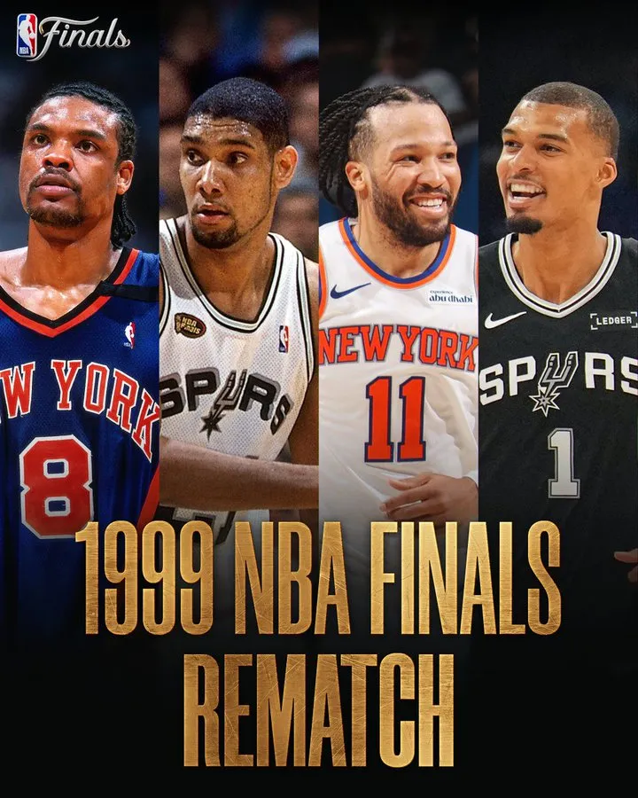 狭路相逢！NBA官方晒总决赛海报，时隔27年两队再度鏖战争冠