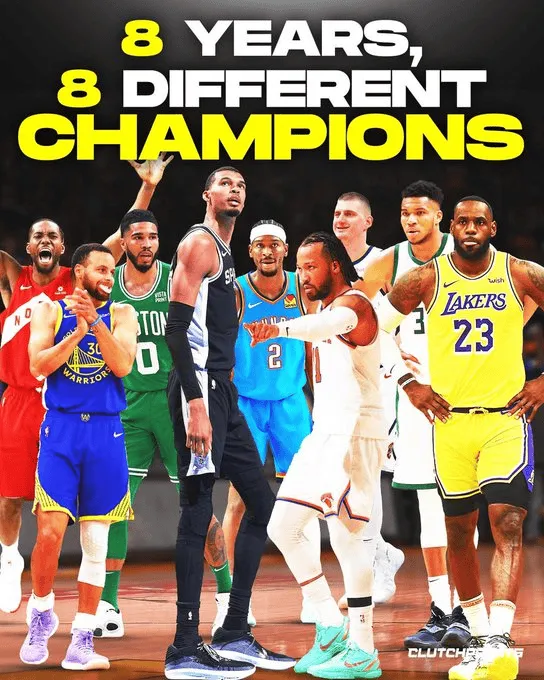 CP：NBA从未经历如此激烈的竞争，8年无球队连续2年进总决赛