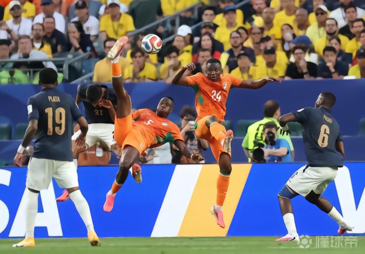 0-1遭科特迪瓦绝杀，厄瓜多尔19场不败告终