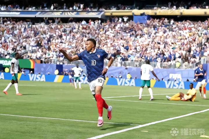姆巴佩世界杯13球追平梅西、方丹，仅次于克洛泽、大罗和老穆勒