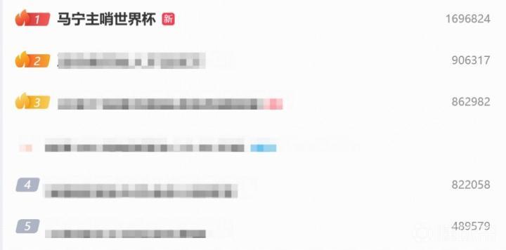 备受关注，话题 “马宁主哨世界杯” 直接登顶微博热搜榜