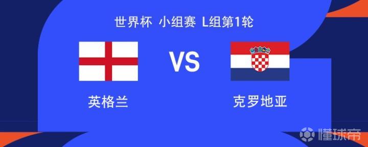 英格兰vs克罗地亚：凯恩、莫德里奇领衔，贝林厄姆、斯通斯首发
