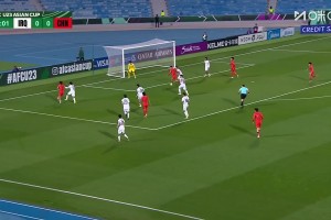 无缘开门红！U23国足0-0伊拉克 李昊屡献神扑U23国足1射正