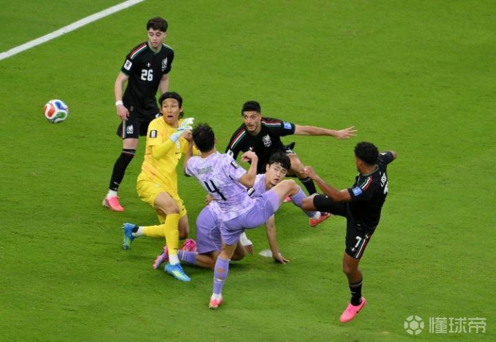 金承奎英勇扑救却因一失误让韩国0-1败北于墨西哥